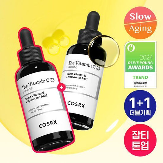 [Whitening Tone-up] COSRX The Vitamin C23 Serum 20g Double Plan (20g + 20g)