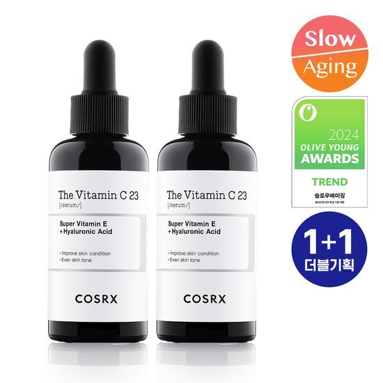 [Whitening Tone-up] COSRX The Vitamin C23 Serum 20g Double Plan (20g + 20g)