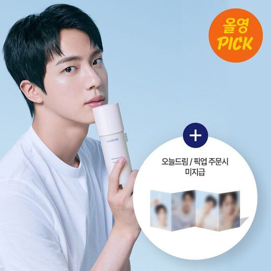 BTS JIN x  Laneige Cream Skin Cerapeptide Refiner (+ BTS Jin Mini Photobook)