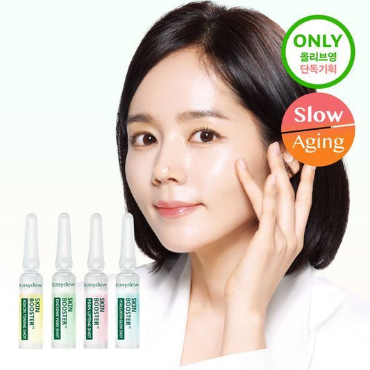 [Han Ga in Pick] Easydew Skin Booster Shot Ampoule  (1ml* 7ea+MTS Ampoule 3.5ml Gift)