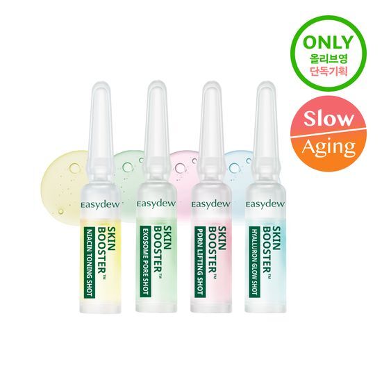 [Han Ga in Pick] Easydew Skin Booster Shot Ampoule  (1ml* 7ea+MTS Ampoule 3.5ml Gift)