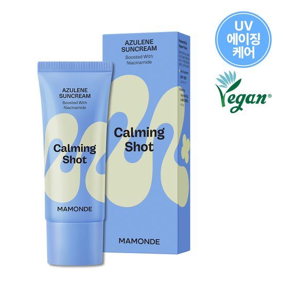 [Aespa Winter Pick] Mamonde Calming Shot Azulene Sun Cream 35ml