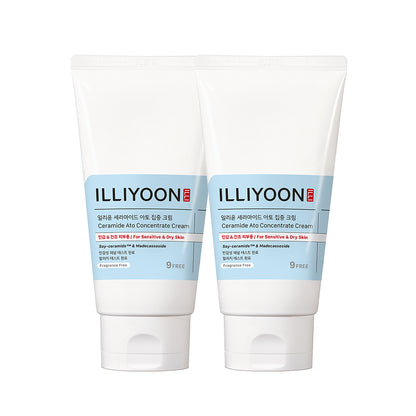 [Monchhichi Limited Edition] ILLIYOON Ceramide Ato Intensive Cream with Gift