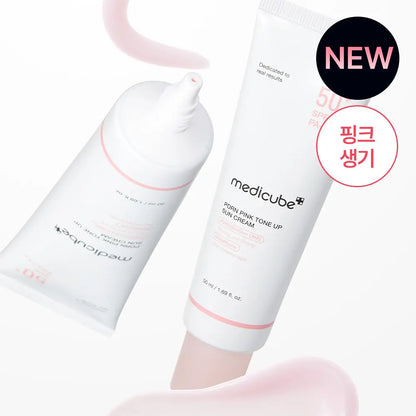 [Vital Tone-Up] Medicube PDRN Pink Tone-Up Sunscreen 50ml