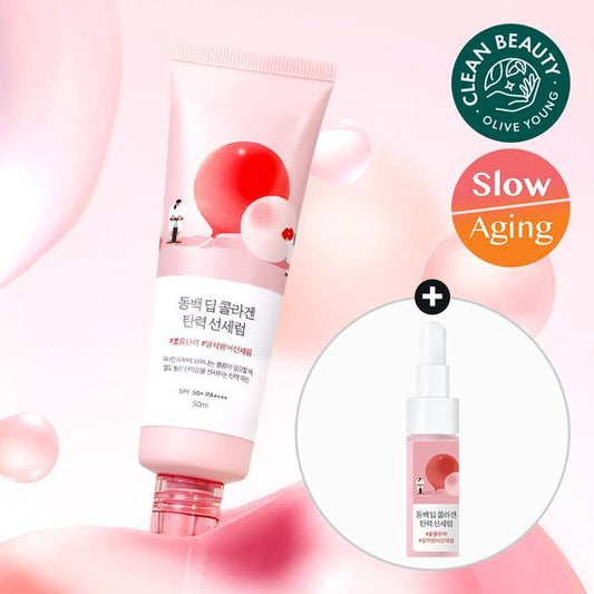 Round Lab Camellia Deep Collagen Elasticity Serum 50ml (+7ml)
