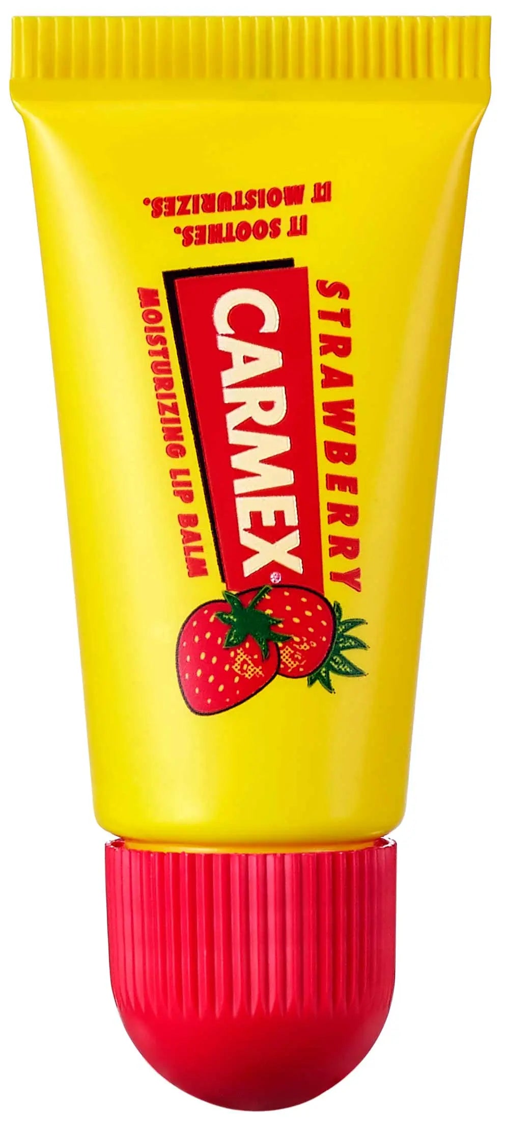Carmex Moisturizing Lip Balm Strawberry Tube 5gX3 (Whole)