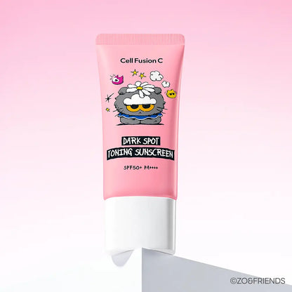 Zo & Friends X Cell Fusion C Blemish Toning Sunscreen 35ml Double Set with Gift (+10ml + Cap Keyring)