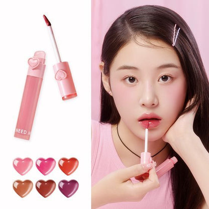 [Built-in Silicone Brush] YNM Heart Jelling Lip Tint