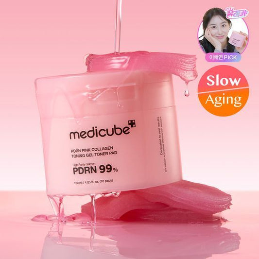 [Lee Chae-yeon PICK] Medicube PDRN Pink Collagen Gel Toner Pad 70 sheets