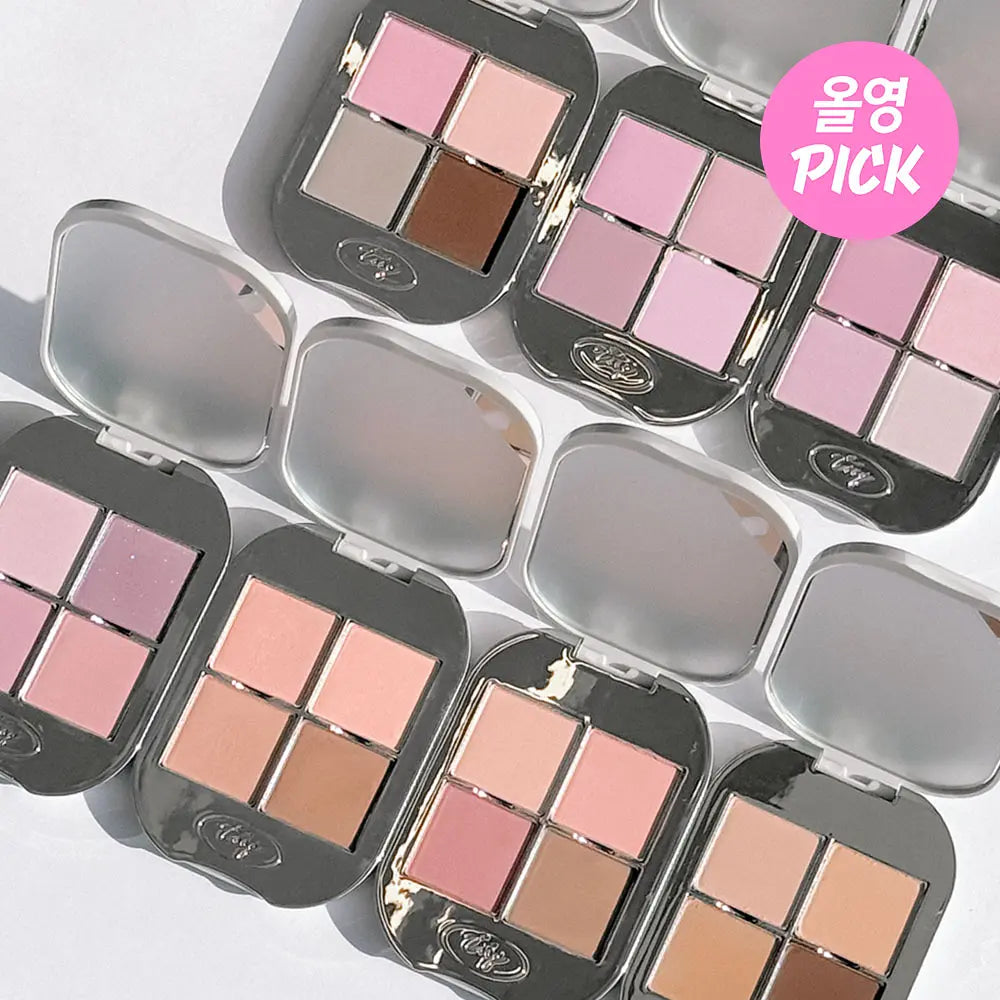 Tooq One By Genuine Magnetic Eye Shadow (4 Palette)