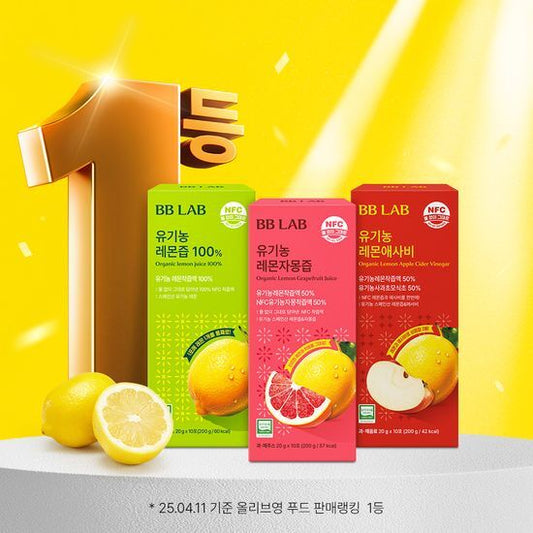 BB Lab Organic Lemon Juice 10 Packets