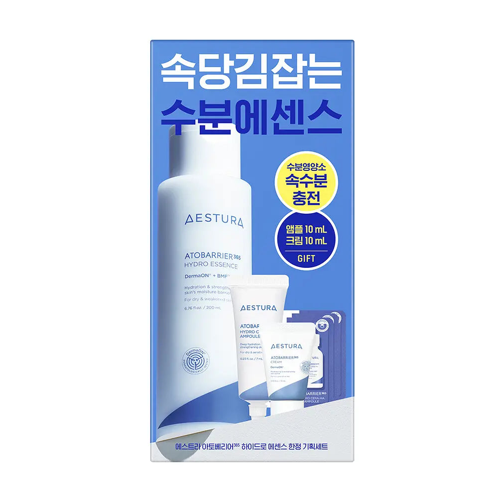 Aestura Atobarrier 365 Hydro Essence 200ml (+ Cream 10ml + Cera-Hyal Ampoule 10ml)