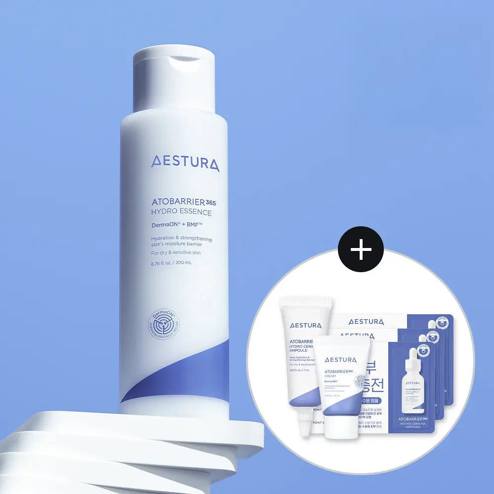Aestura Atobarrier 365 Hydro Essence 200ml (+ Cream 10ml + Cera-Hyal Ampoule 10ml)
