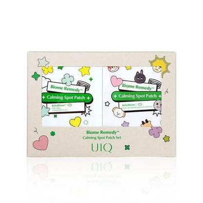 Riize x UIQ Biome Remedy Calming Spot Patch Set (Folder Mirror + 96 Patches)
