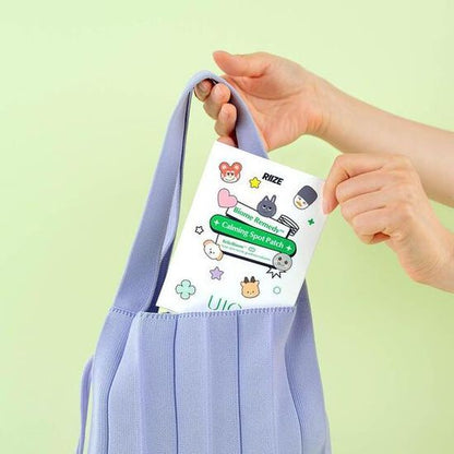 Riize x UIQ Biome Remedy Calming Spot Patch Set (Folder Mirror + 96 Patches)
