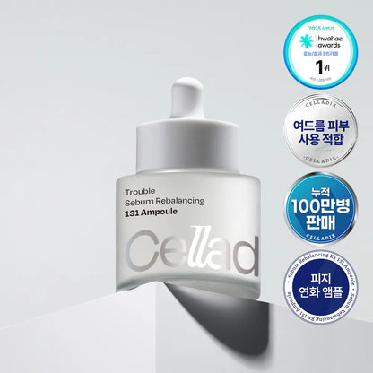 [Trouble Care #1 / Kiss of Life haneul Pick] Celladix Trouble Sebum Rebalancing RX 131 Ampoule 30ml