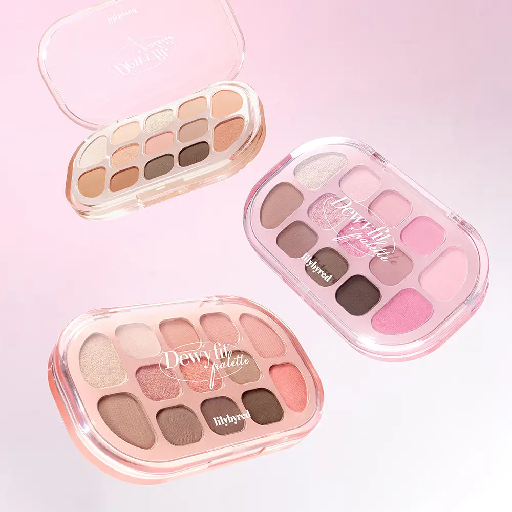 [Sanrio] Lilybyred Dewy Fit Palette with Gift (+Square Pouch)