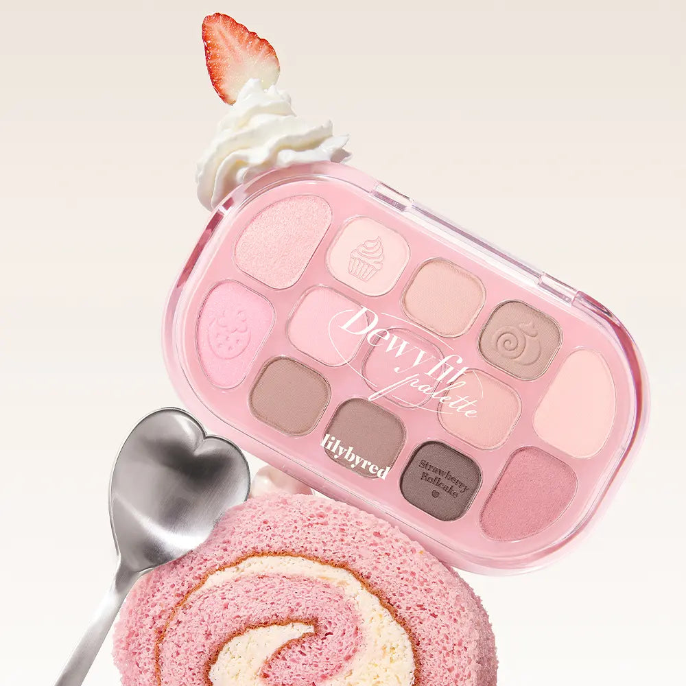 [Sanrio] Lilybyred Dewy Fit Palette with Gift (+Square Pouch)