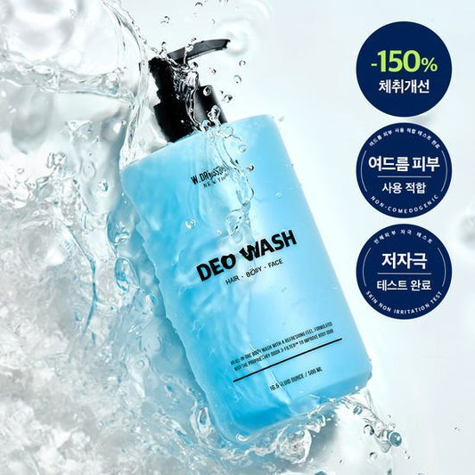 [Body Odor Improvement] W.Dressroom Perfect Deo Wash 500ml