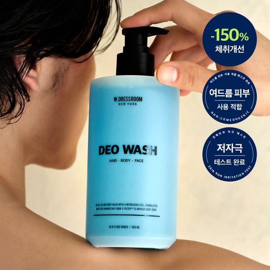 [Body Odor Improvement] W.Dressroom Perfect Deo Wash 500ml