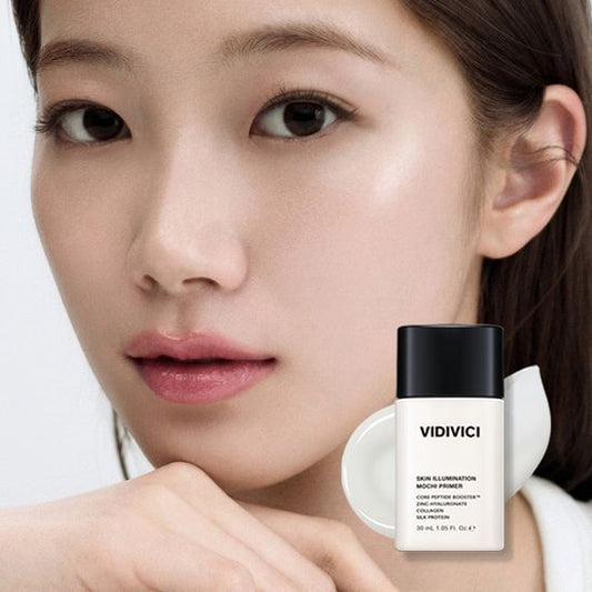 [Lesserafim Kazuha Pick] Vidivici Skin Illumination Mochi Primer