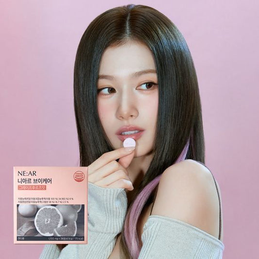 Twice Sana x NE:AR V-Care Grapefruit Flavor Tablets