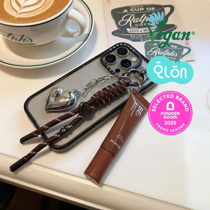 BE ON TIME Vegan Fluffy Lip Plumper Balm Keyring