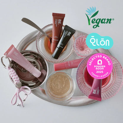 BE ON TIME Vegan Fluffy Lip Plumper Balm Keyring