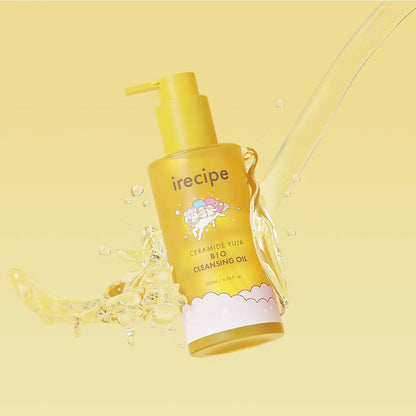 [NMIXX Jiwoo Pick] iRecipe x Little Twin Star Bio Cleansing Oil 200ml with Gift (10ml+2 Hairpins)