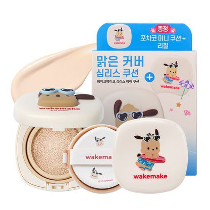 Tanning Pochaco x WakeMake Seamless Wear Cushion (+Mini Cushion Free)