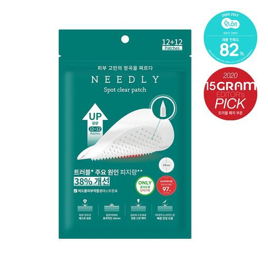 [Kiss Of Life Pick] Needly Spot Clear Patch 12+12 sheets