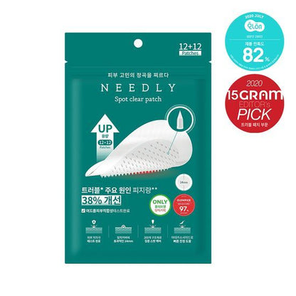 [Kiss Of Life Pick] Needly Spot Clear Patch 12+12 sheets