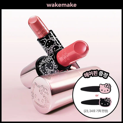 [Hello Kitty Black Edition] WAKEMAKE Healthy Glow Balm Stick with Gift (Free Hairpin)