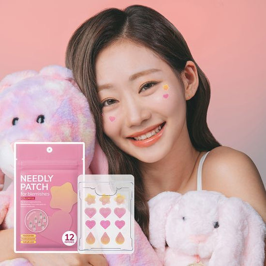 [Kiss Of Life Pick] Needly Patch for Blemish Colorful 12 Patches