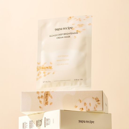 [Day6 Wonpil Pick] Papa Recipe Blemish Deep Brightening Cream Mask (10 sheets)