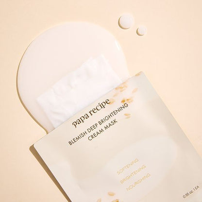 [Day6 Wonpil Pick] Papa Recipe Blemish Deep Brightening Cream Mask (10 sheets)