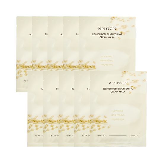 [Day6 Wonpil Pick] Papa Recipe Blemish Deep Brightening Cream Mask (10 sheets)