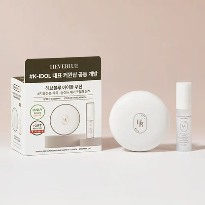 [Idol Cushion] HEVEBLUE Makeup Pro Ectoin Tree Semi-Matte Fit Cushion with Gift (Special Offer/ Single)