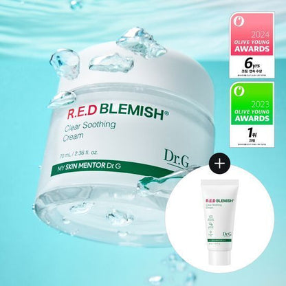 [Boynextdoor Pick] Dr.G Red Blemish Clear Soothing Cream 70ml (+30ml tube)