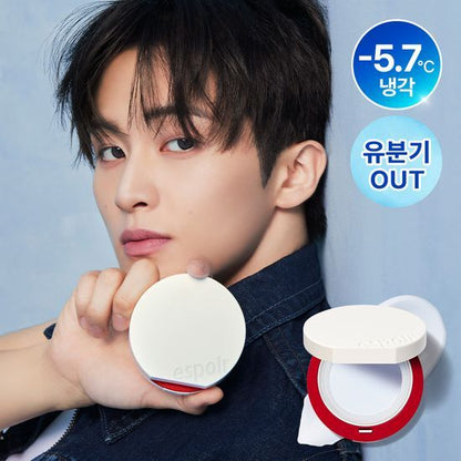 [NCT Mark Pick] Espoir Be velvet Sebum cut Cooling Cushion 15.8g (+Mini Cushion Gift)