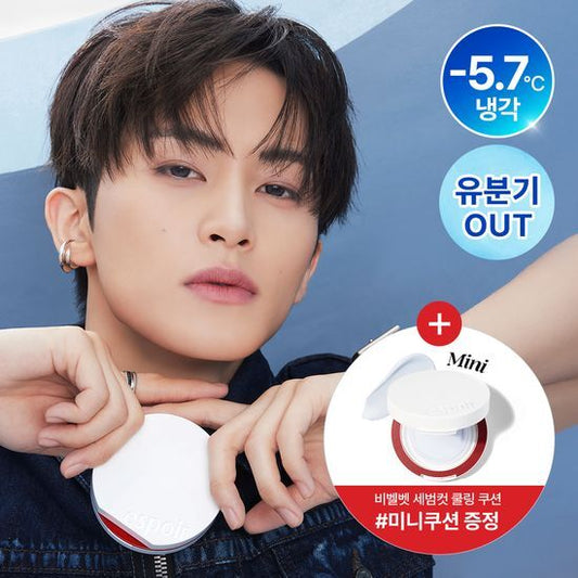 [NCT Mark Pick] Espoir Be velvet Sebum cut Cooling Cushion 15.8g (+Mini Cushion Gift)