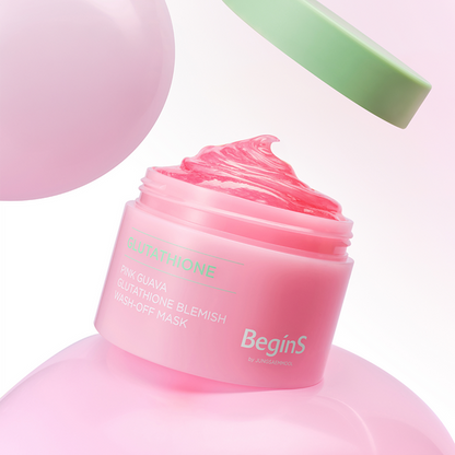 [TWS Pick] Begins by Jung Saem Mool Pink Guava Glutathione Trace Wash-Off Pack 90g