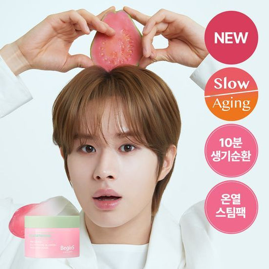 [TWS Pick] Begins by Jung Saem Mool Pink Guava Glutathione Trace Wash-Off Pack 90g