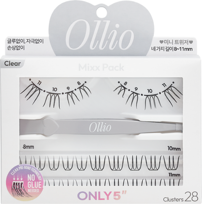 [Nmixx Pick] Ollio No Glue Eyelash Mix Pack