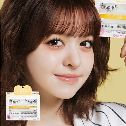 [Nmixx Pick] Ollio No Glue Eyelash Mix Pack