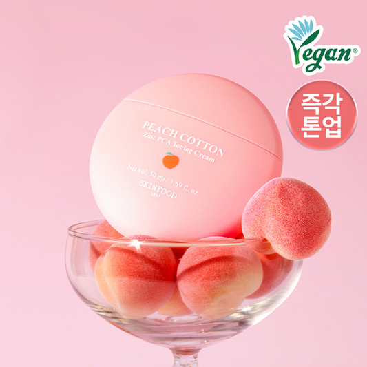 Skinfood Peach Cotton Zinc PCA Tone-Up Cream 50ml