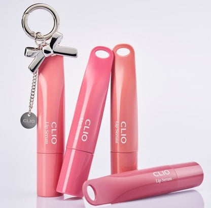 Ive Yujin X Clio Glaze Lip Serum 8g (+ ribbon keyring)