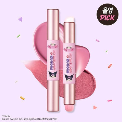 [My Melody & Kuromi Limited Edition] Amuse Dual Lip Brush