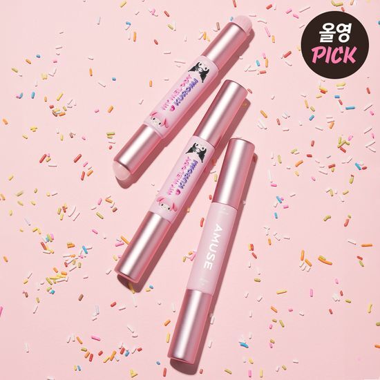 [My Melody & Kuromi Limited Edition] Amuse Dual Lip Brush