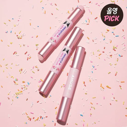 [My Melody & Kuromi Limited Edition] Amuse Dual Lip Brush